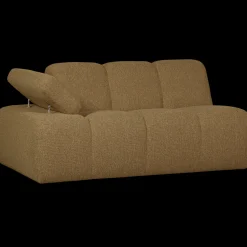 Zitbanken-WOOOD Mojo Bouclé Zitbank Yellow, Brown Melange