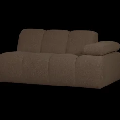 Zitbanken-WOOOD Mojo Bouclé Zitbank Brown Melange
