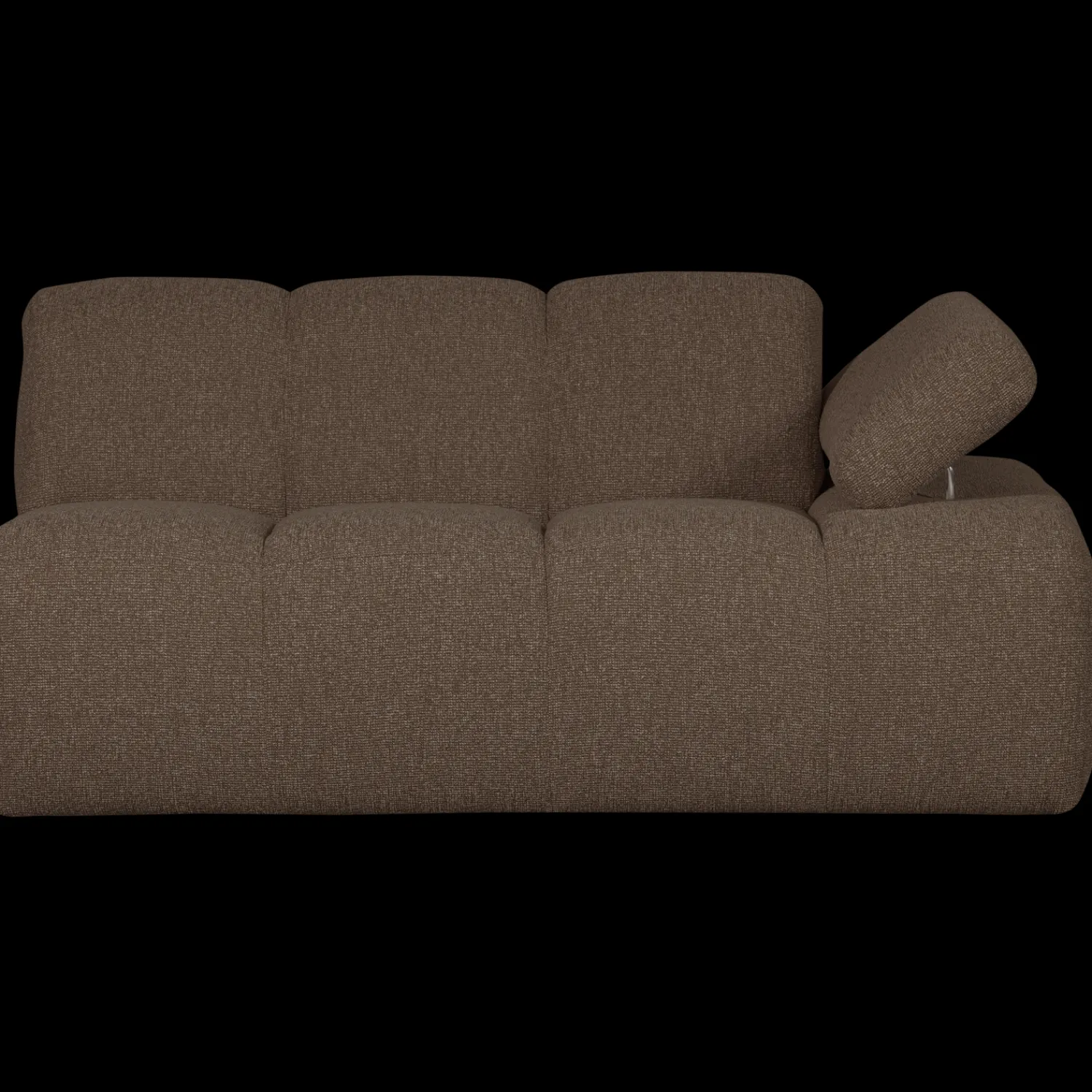 Zitbanken-WOOOD Mojo Bouclé Zitbank Brown Melange