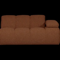 Zitbanken-WOOOD Mojo Bouclé Zitbank Rust Brown Melange
