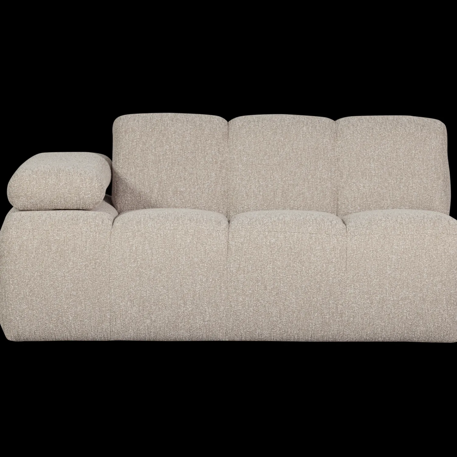 Zitbanken-WOOOD Mojo Bouclé Zitbank Beige Melange