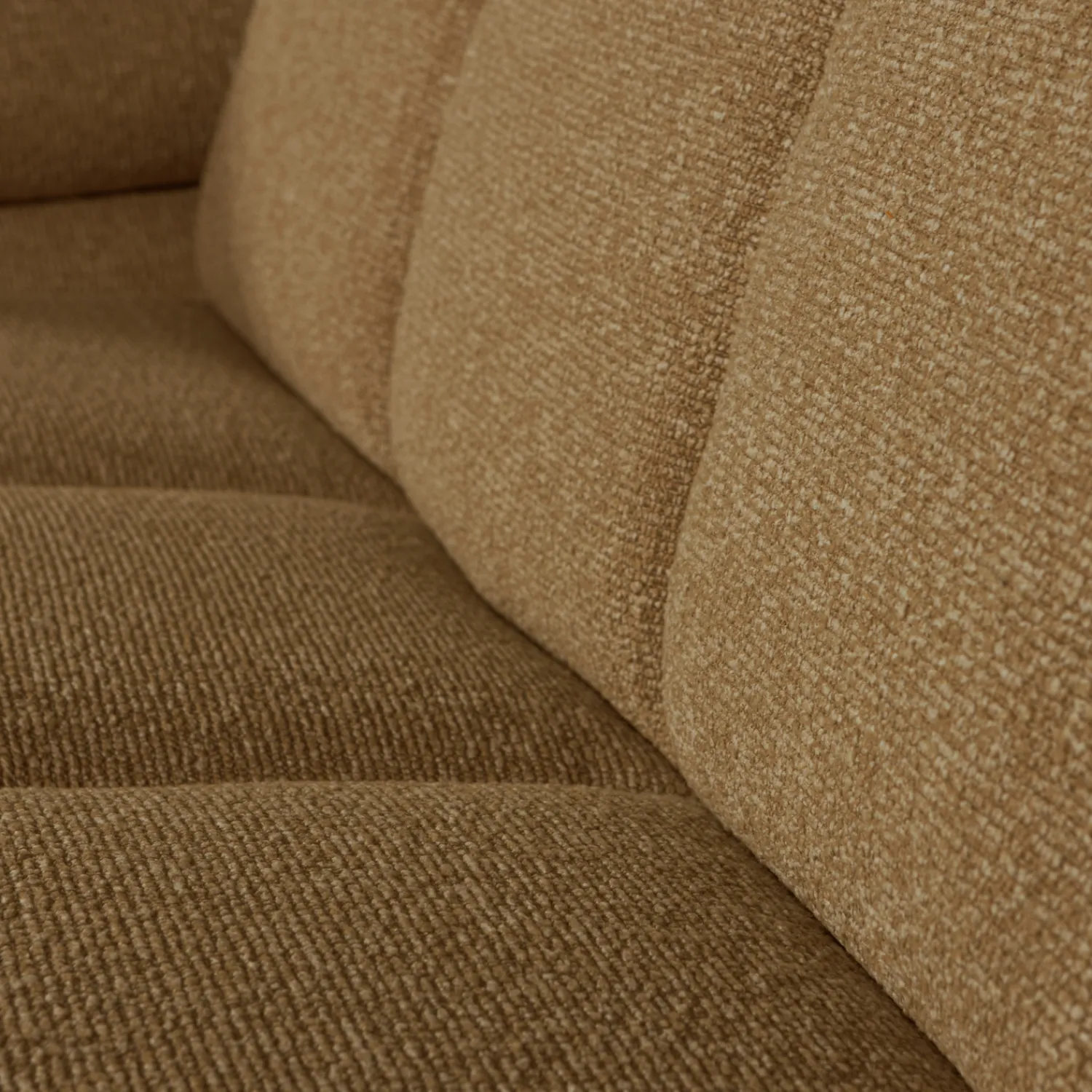 Zitbanken-WOOOD Mojo Bouclé 2-Zitsbank Brown Melange