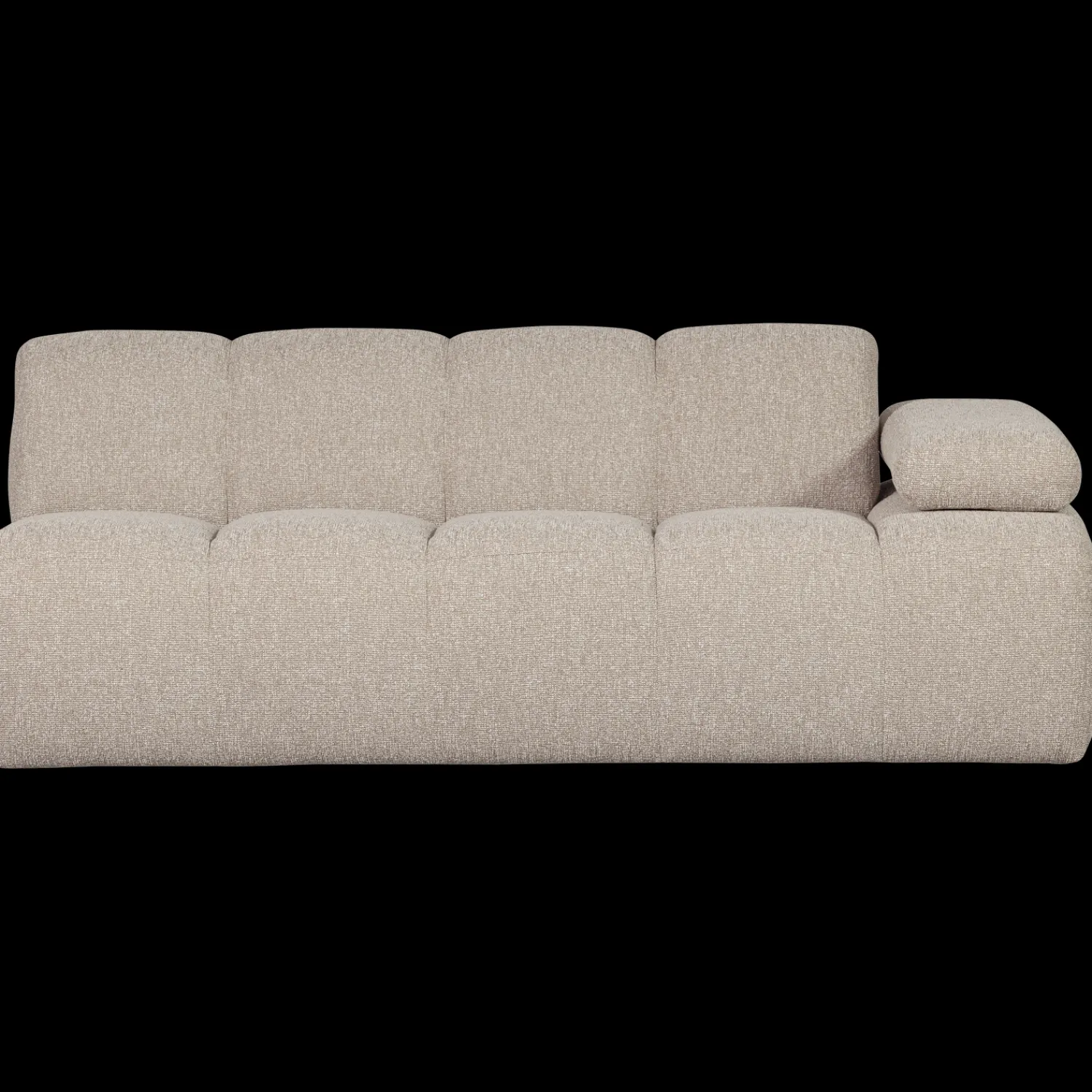 Zitbanken-WOOOD Mojo Bouclé 2-Zitsbank Beige Melange