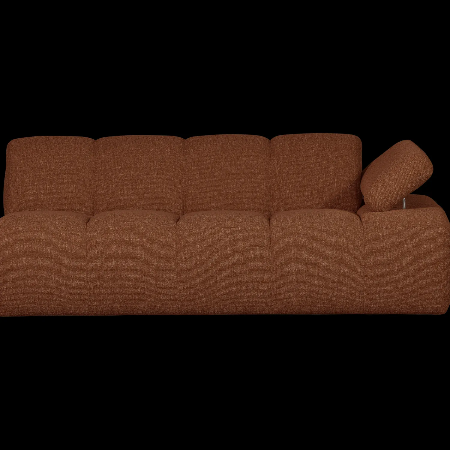 Zitbanken-WOOOD Mojo Bouclé 2-Zitsbank Rust Brown Melange