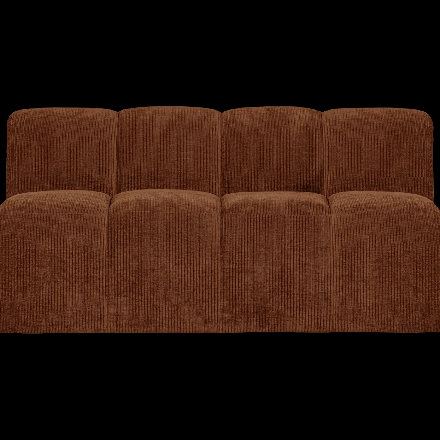 Stoffen Eetkamerbanken-WOOOD Mojo Eetkamerbank Rust Brown