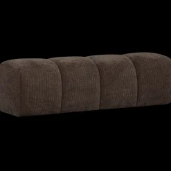 Stoffen Eetkamerbanken-WOOOD Mojo Eetkamerbankje Brown