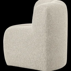 Stoffen Eetkamerbanken-WOOOD Mojo Hoek Eetkamerbank Beige