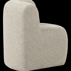 Stoffen Eetkamerbanken-WOOOD Mojo Hoek Eetkamerbank Beige
