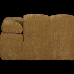 Elementenbanken-WOOOD Mojo Rib Chaise Longue Honey Yellow