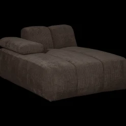 Elementenbanken-WOOOD Mojo Rib Chaise Longue Brown