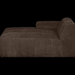 Elementenbanken-WOOOD Mojo Rib Chaise Longue Brown