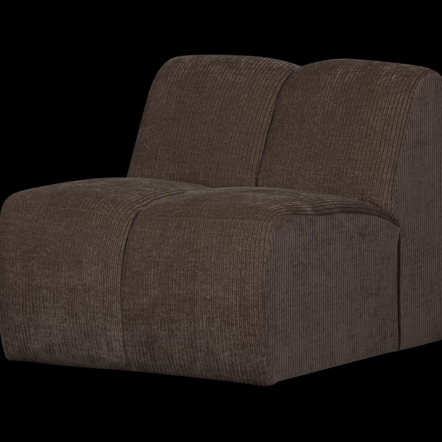 Elementenbanken-WOOOD Mojo Rib Elementenbank Brown