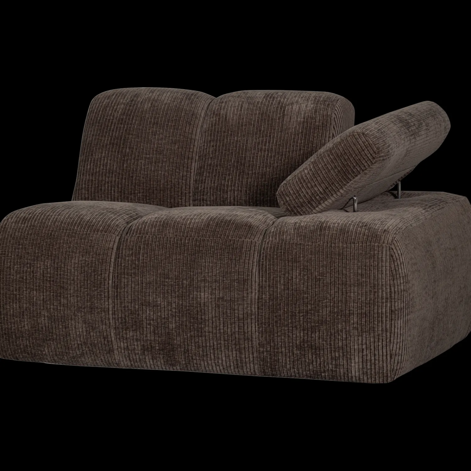 Elementenbanken-WOOOD Mojo Rib Elementenbank Brown