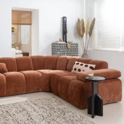 Elementenbanken-WOOOD Mojo Rib Elementenbank Rust Brown