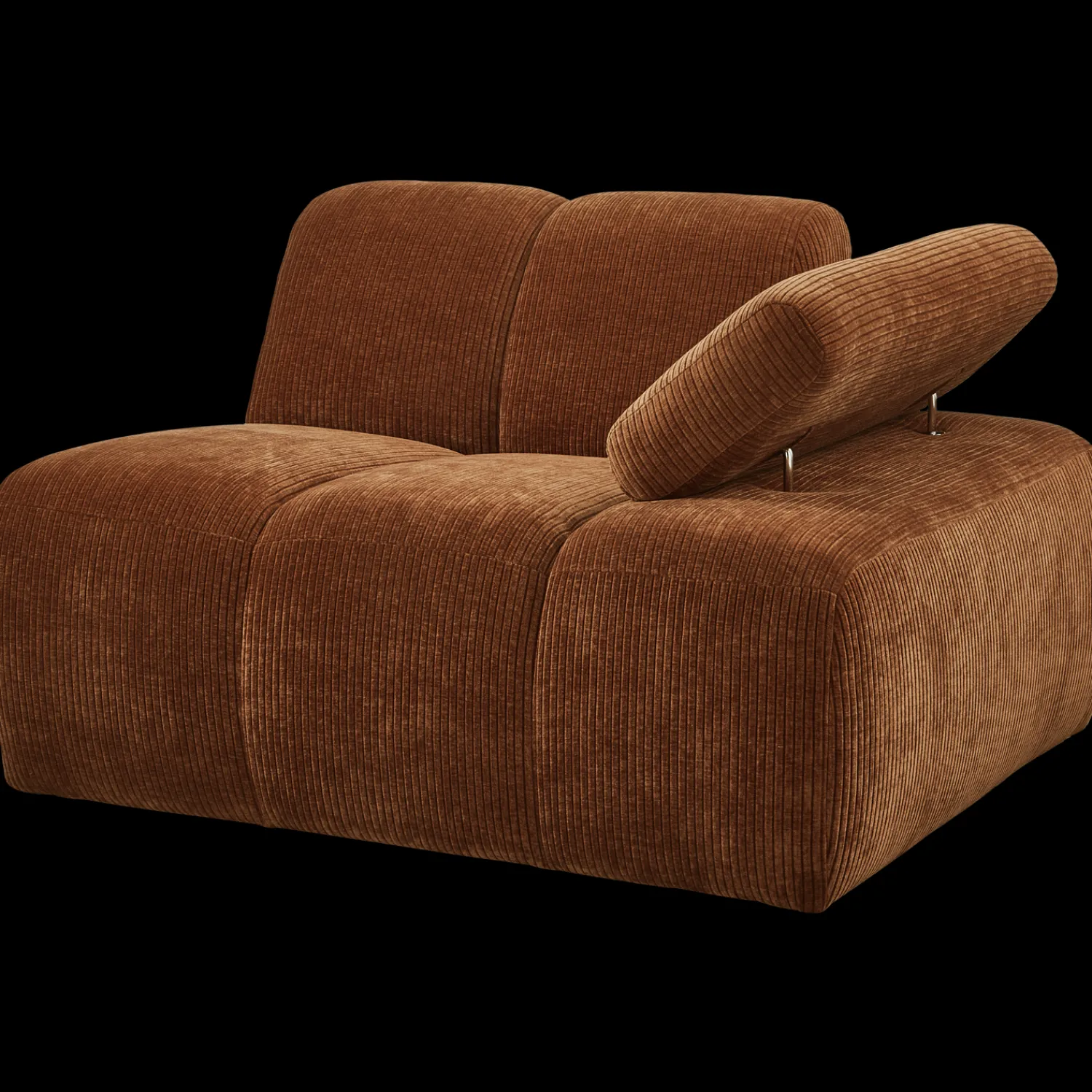 Elementenbanken-WOOOD Mojo Rib Elementenbank Rust Brown