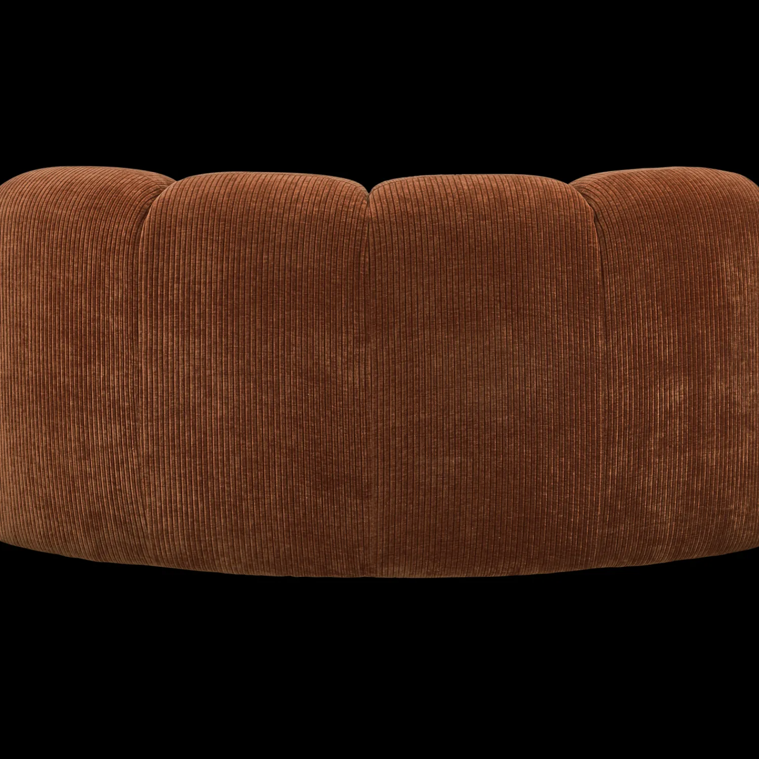Elementenbanken-WOOOD Mojo Rib Hoek Elementenbank Rust Brown