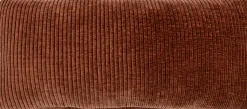 Sierkussens & Plaids-WOOOD Mojo Rib Sierkussen Rust Brown