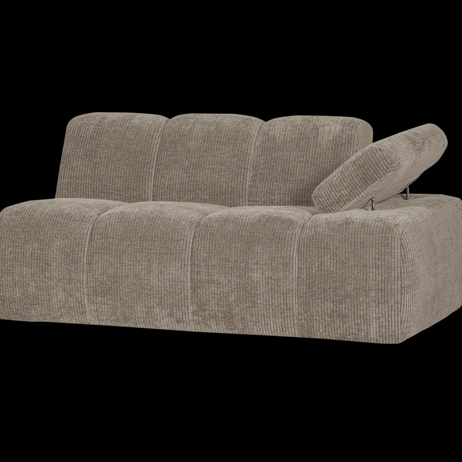 Zitbanken-WOOOD Mojo Rib Zitbank Dark Sand