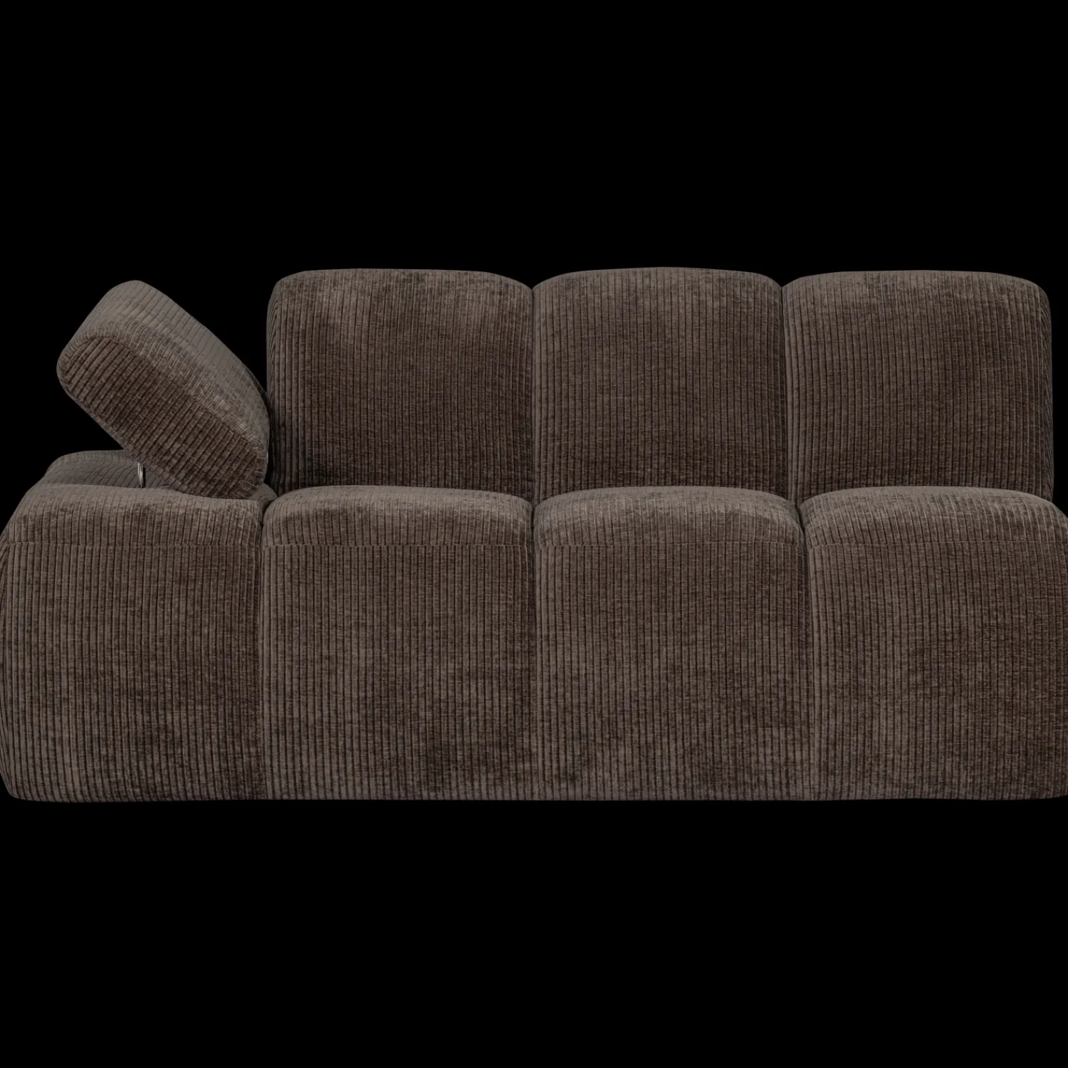 Zitbanken-WOOOD Mojo Rib Zitbank Brown