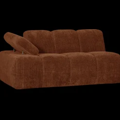 Zitbanken-WOOOD Mojo Rib Zitbank Rust Brown