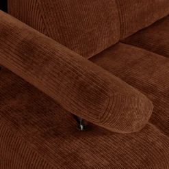 Zitbanken-WOOOD Mojo Rib Zitbank Rust Brown