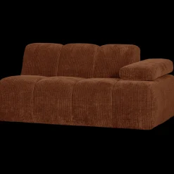 Zitbanken-WOOOD Mojo Rib Zitbank Rust Brown