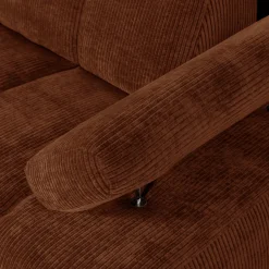 Zitbanken-WOOOD Mojo Rib Zitbank Rust Brown