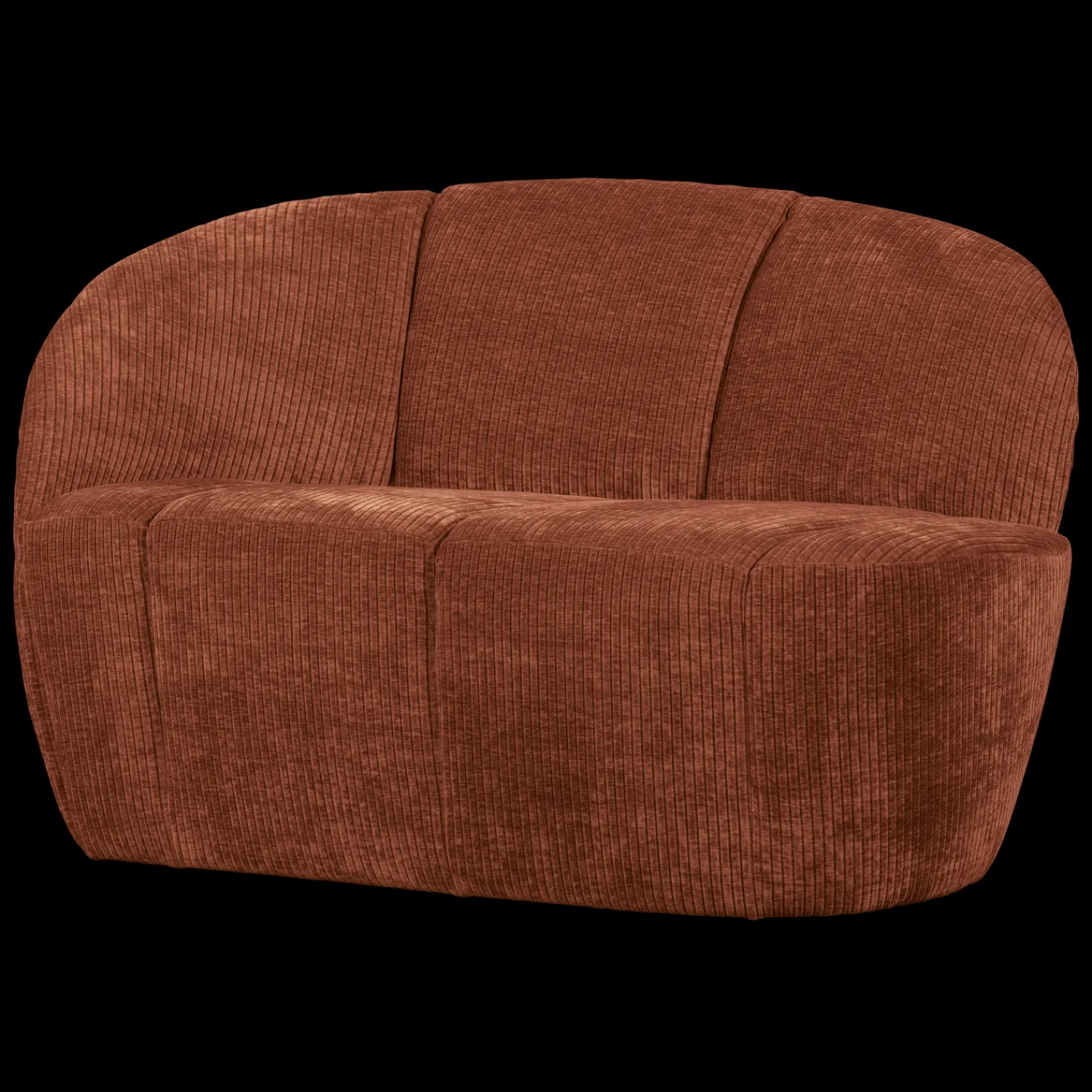 Zitbanken-WOOOD Mojo 2-Zitsbankje Rust Brown