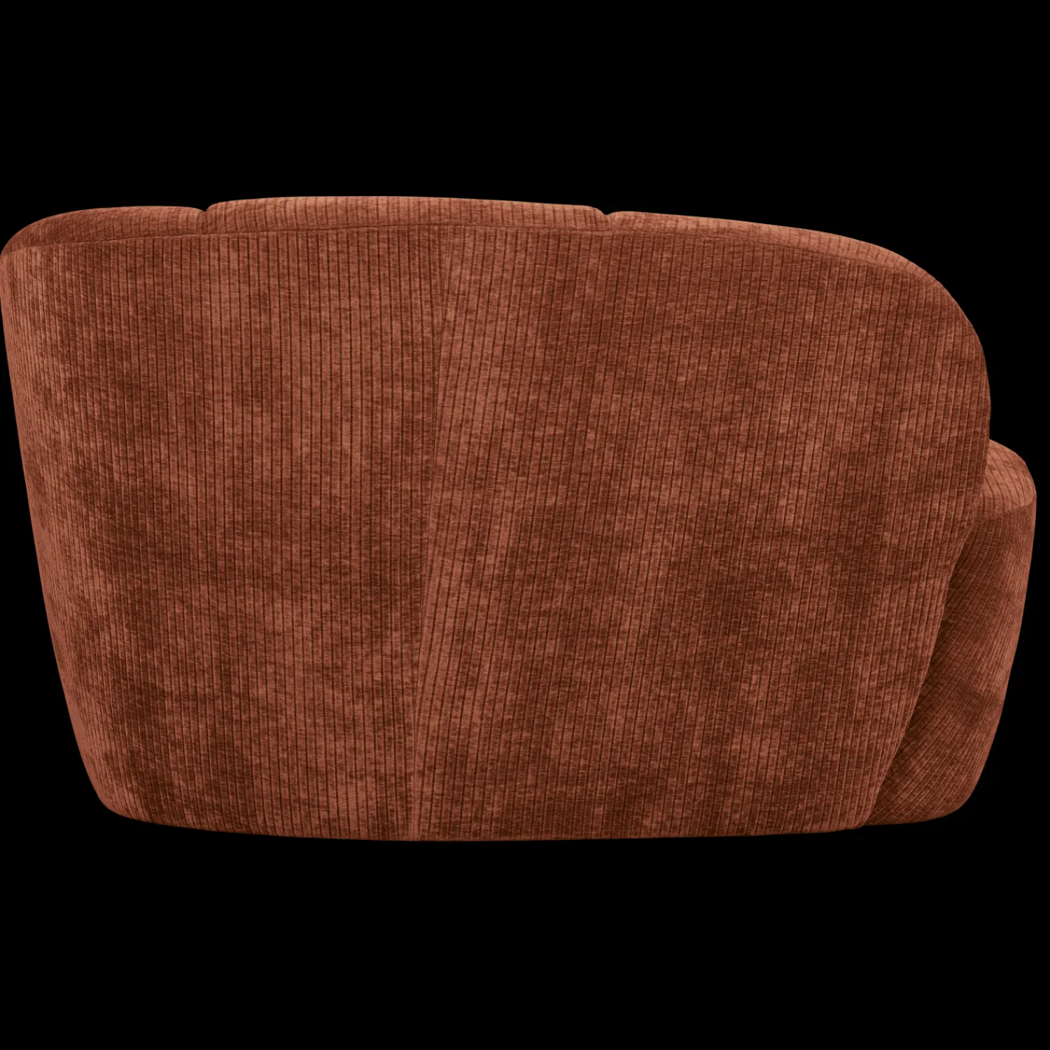 Zitbanken-WOOOD Mojo 2-Zitsbankje Rust Brown