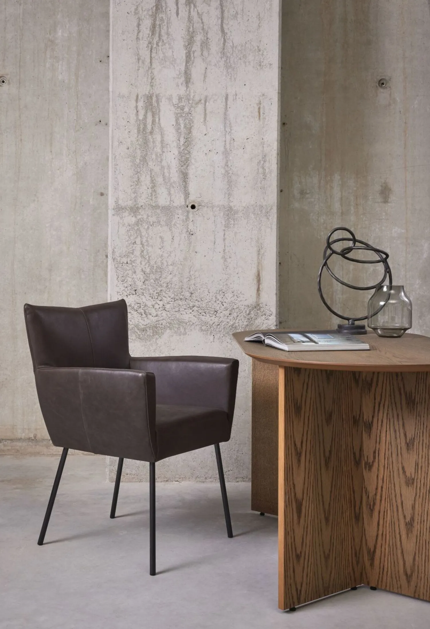 Design Stoelen|Eetkamerstoelen Met Wieltjes-Design on Stock Moka Eetkamerstoel