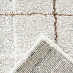 Vloerkleden|Rechthoekige Vloerkleden-Trendhopper Molly Vloerkleed Wit, Bruin