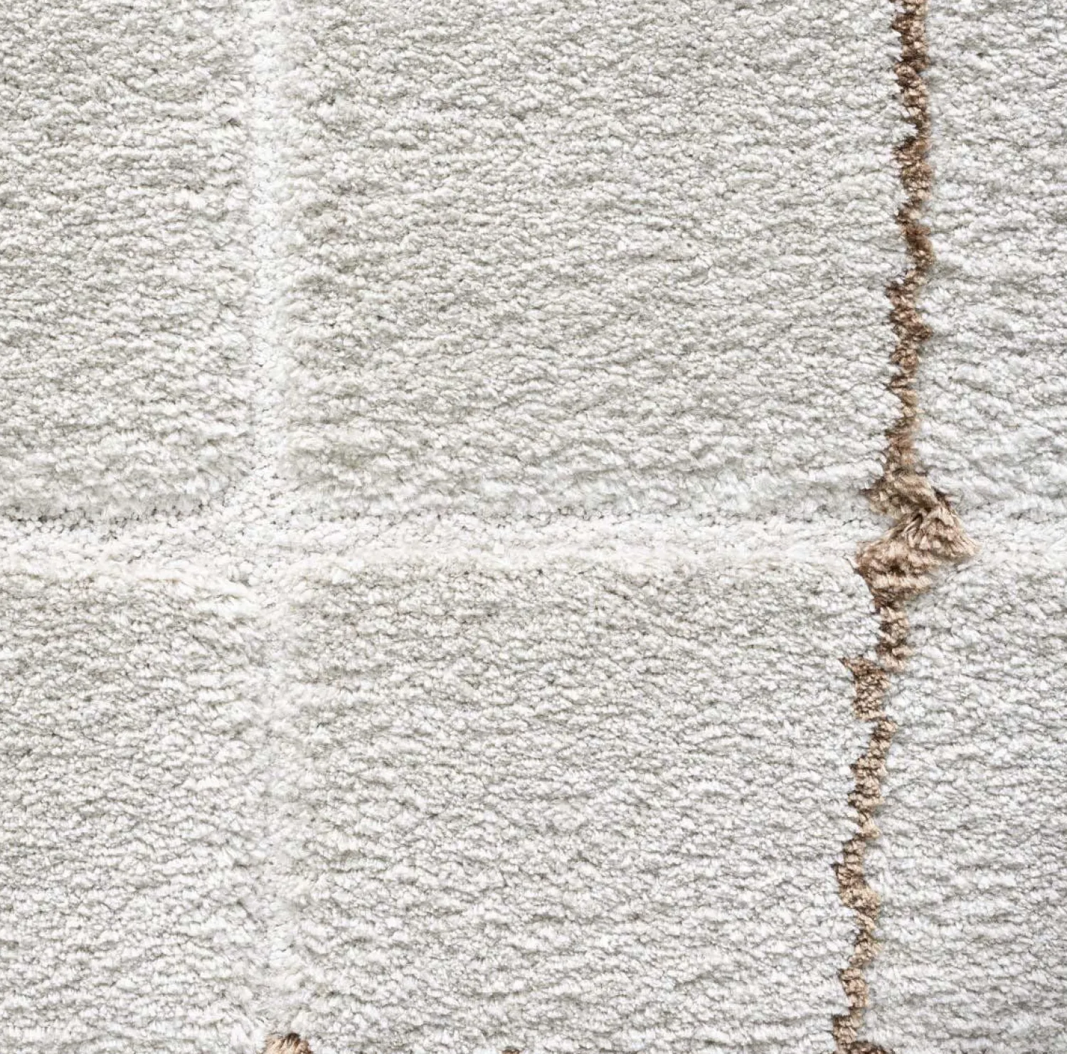 Vloerkleden|Rechthoekige Vloerkleden-Trendhopper Molly Vloerkleed Wit, Bruin
