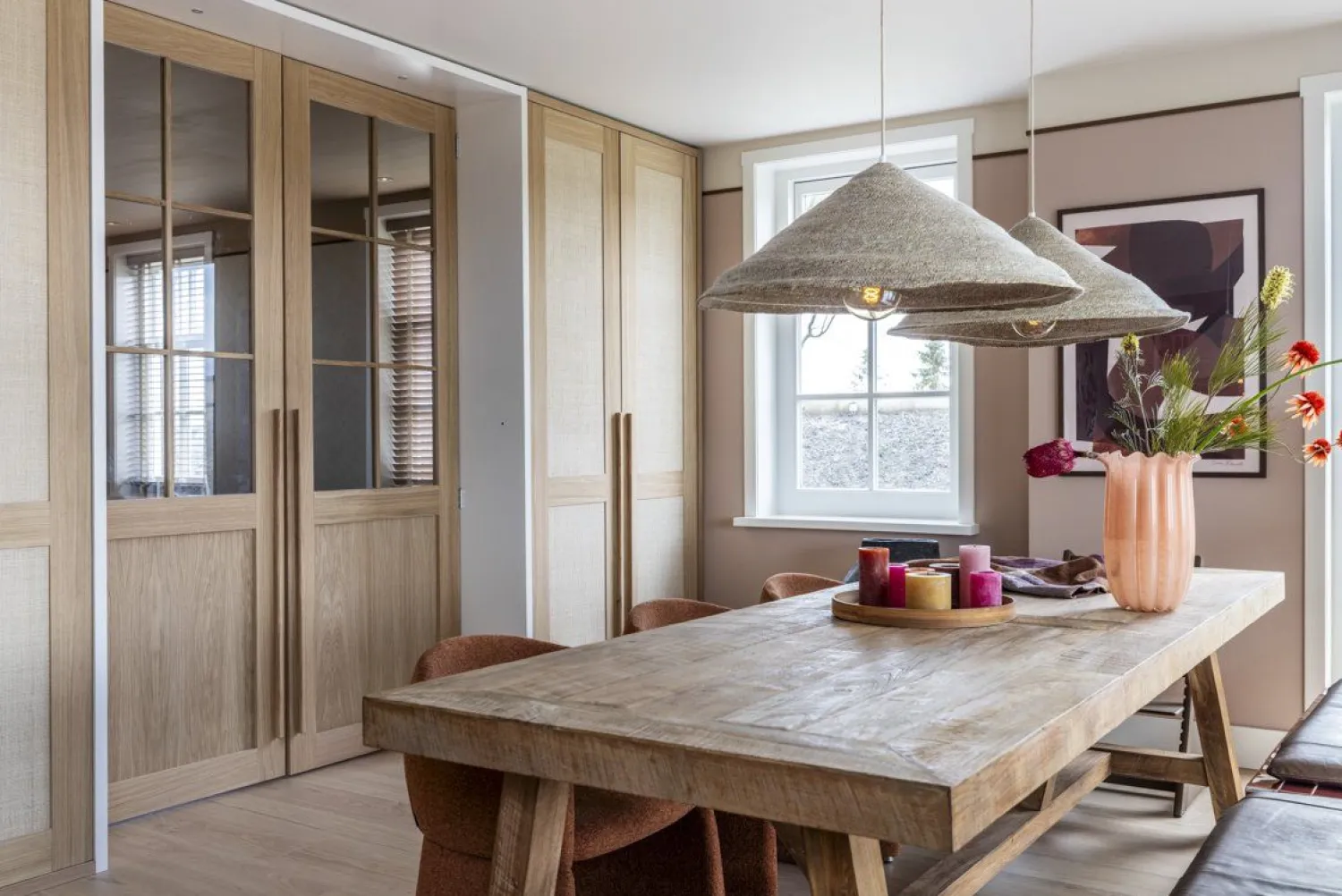 Houten Eettafels|Rechthoekige Eettafels-DTP Home Monastery Eettafel Natural