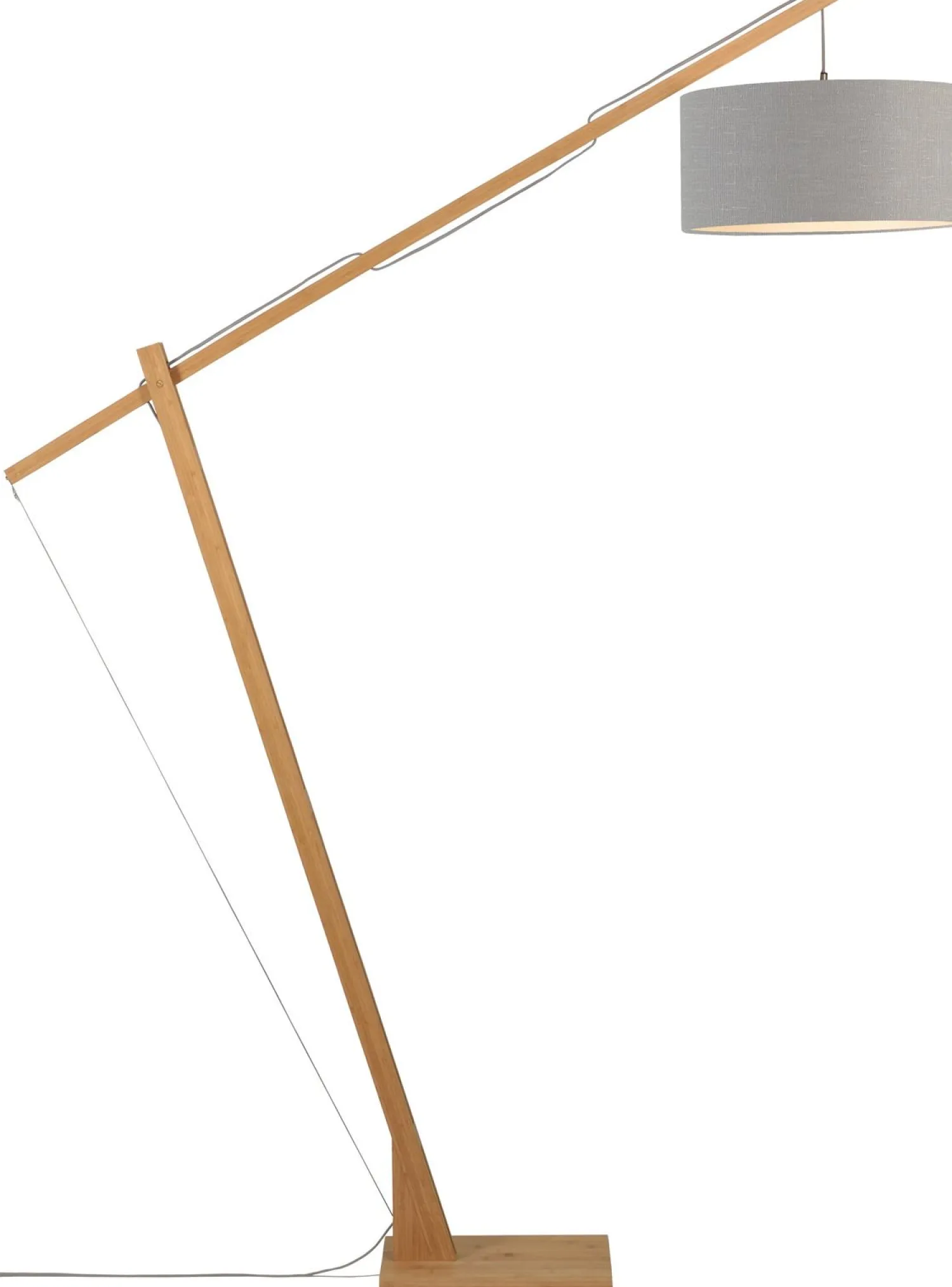 Vloerlampen|Vloerlampen-It's about RoMi Montblanc Vloerlamp Donkergrijs