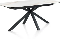 Ovale Eettafels-XOOON Montello Eettafel Wit