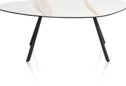 Organische Salontafels-XOOON Montello Salontafel Wit