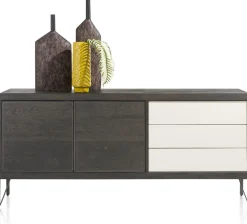 Dressoirs-Henders en Hazel Montpellier Dressoir Carbon, zwart