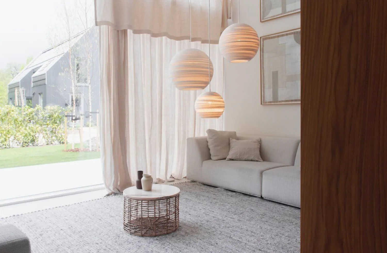 Hanglampen|Hanglampen-Graypants Moon Hanglamp White