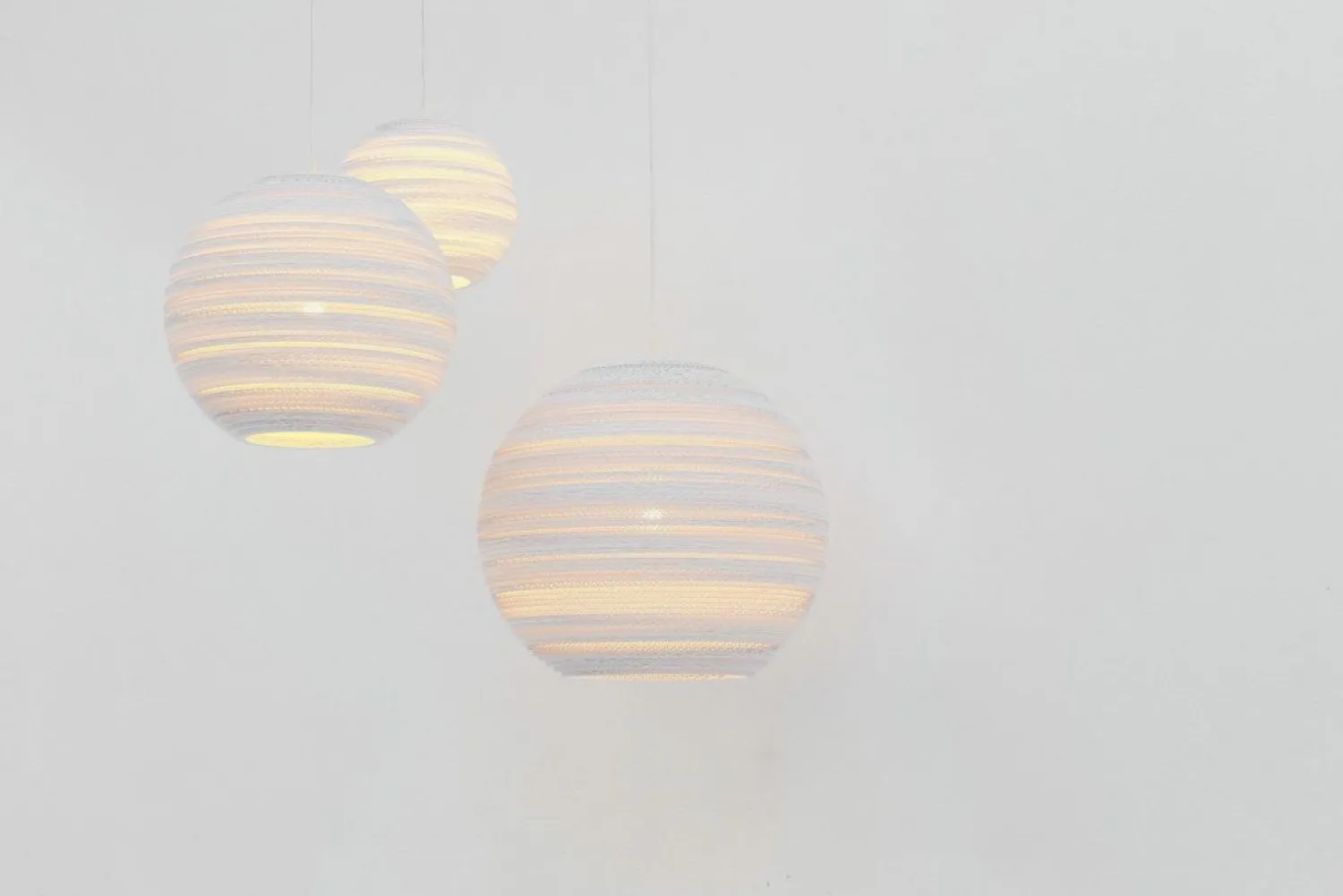 Hanglampen|Hanglampen-Graypants Moon Hanglamp White