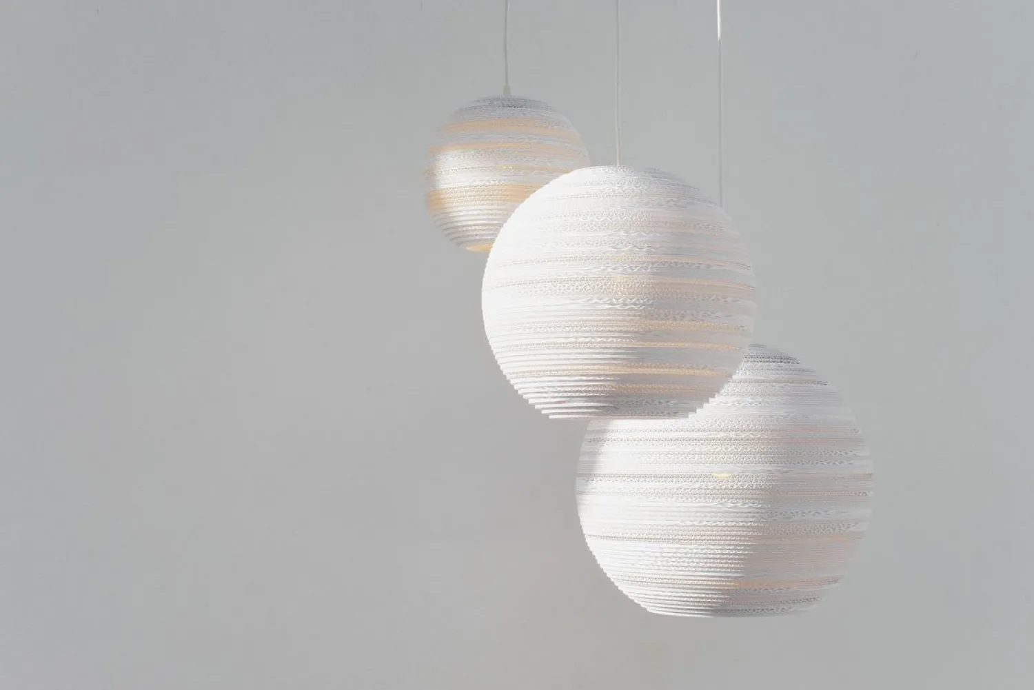 Hanglampen|Hanglampen-Graypants Moon Hanglamp White