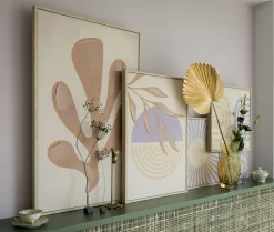 Wanddecoraties-COCO maison Moos Set 4 Wanddecoratie Multi