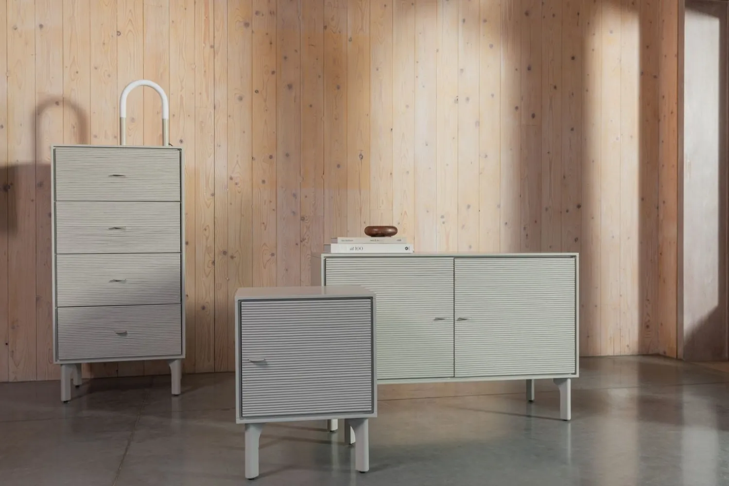 Dressoirs-Zuiver Morning Dressoir Grijs