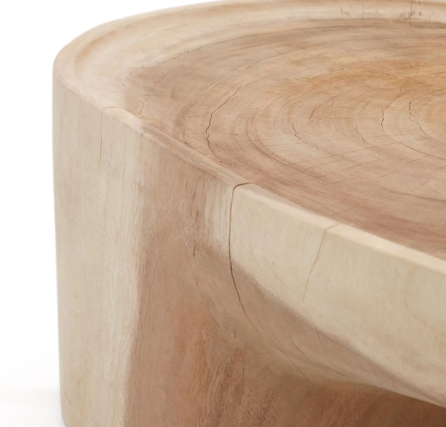 Houten Salontafels-Kave Home Mosi Salontafel Naturel