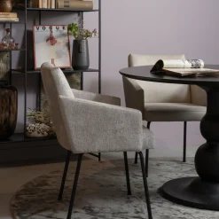 Eetkamerstoelen Met Armleuning-WOOOD Mount Eetkamerstoel Natural