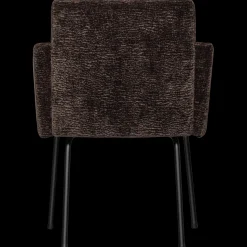Eetkamerstoelen Met Armleuning-WOOOD Mount Eetkamerstoel Dark Brown
