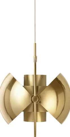 Design Hanglampen|Design Hanglampen-GUBI Multi-Lite Hanglamp Shiny Brass