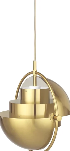 Design Hanglampen|Design Hanglampen-GUBI Multi-Lite Hanglamp Shiny Brass