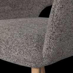 Eetkamerstoelen Met Armleuning-WOOOD Murat Eetkamerstoel Taupe