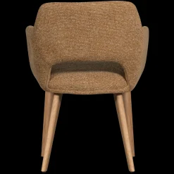 Eetkamerstoelen Met Armleuning-WOOOD Murat Eetkamerstoel Yellow