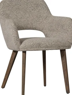 Eetkamerstoelen Met Armleuning-WOOOD Murat Eetkamerstoel Natural